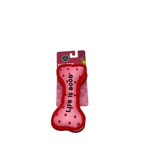 Life Is Good Valentine Dog Toy
